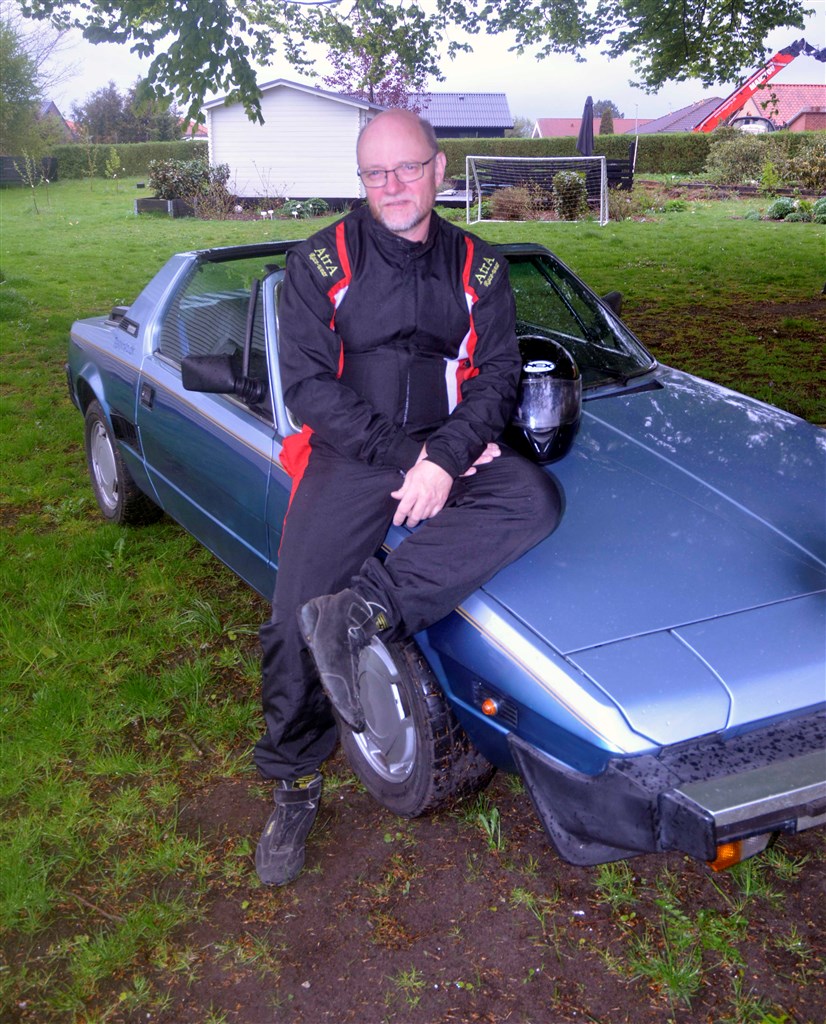 Da Michael Nilling fandt den velplejede Bertone X 1/9 i Nordsjælland, skulle den naturligvis hjem til Himmerland.
(Foto: Åge Keseler Kirketerp)